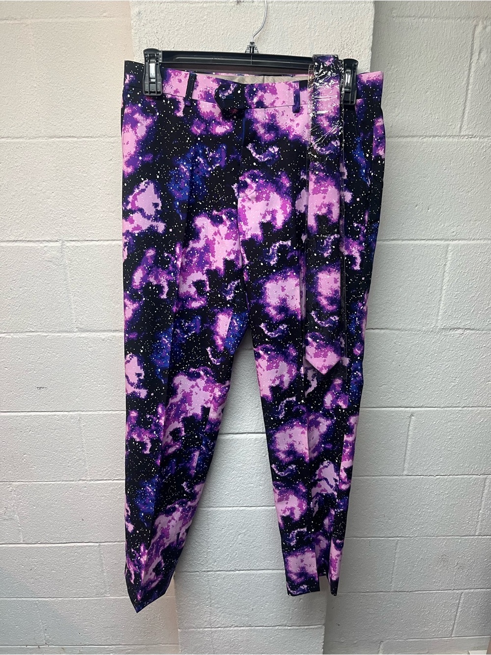 OppoSuits Purple Galaxy Print Blazer - Picture 5 of 9